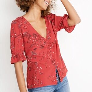 Madewell Daylight Top in Windswept Floral